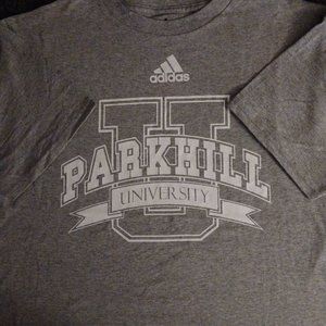 Park Hill University White on Grey Tshirt$